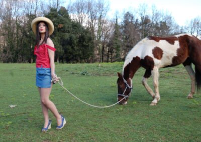 Sesión de fotos de moda